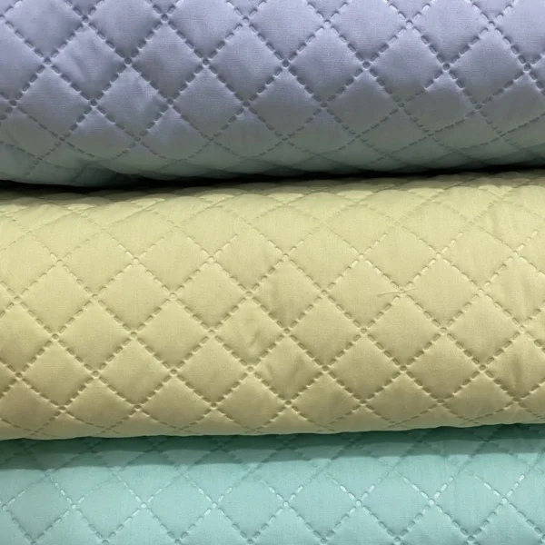 Pre Quilted Batting Fabric Quilted Lining Fabric 0 4 m Bagmaking DIY Craft Fabric
