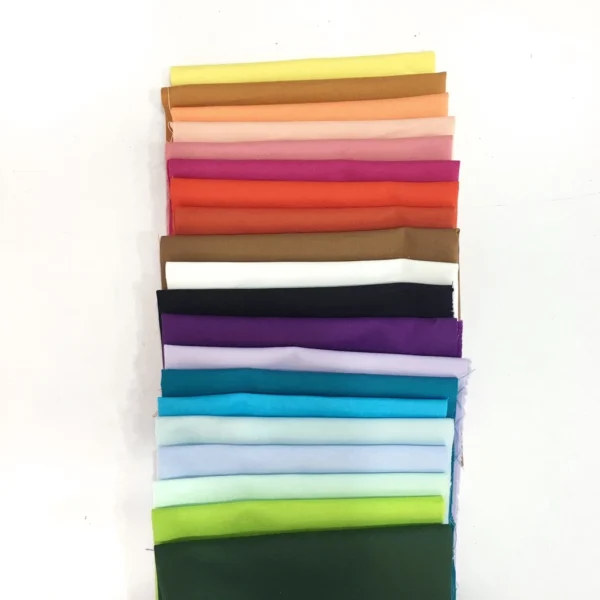 100  Cotton Fabric Kona Solid Colour Patchwork Quilting Embroidery DIY Fabric Robert Kaufman