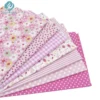 7pcs lot 25cmx25cm Squares Printed Cotton Fabric Kain Diy Cloth Patchwork fabric