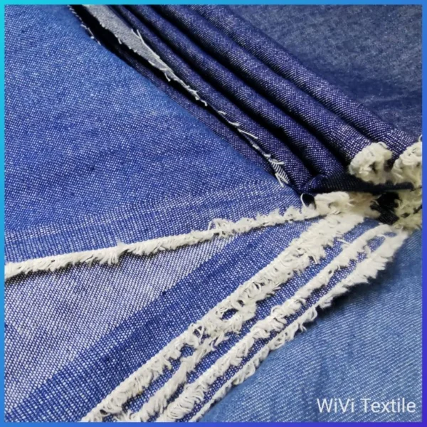 58  100  Cotton Denim    Kain Jeans Nipis   per meter
