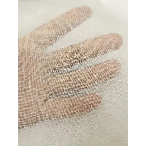 42  100  Cotton Bleached Voile   40m roll