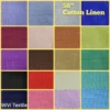58  Cotton Linen Fabric   Cotton Blend Faux Linen   Kain Baju   1 m