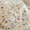 Cotton Fabric Width 60    Forest Rabbit Design Clothing Dresses Sheet Cloth  Kain Cotton Bidang 60