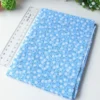 Blue 100  Cotton Fabric  Kain DIY Cotton Cloth 50cmx150cm Pack