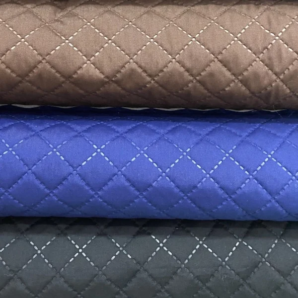 Pre Quilted Batting Fabric Quilted Lining Fabric 0 4 m Bagmaking DIY Craft Fabric