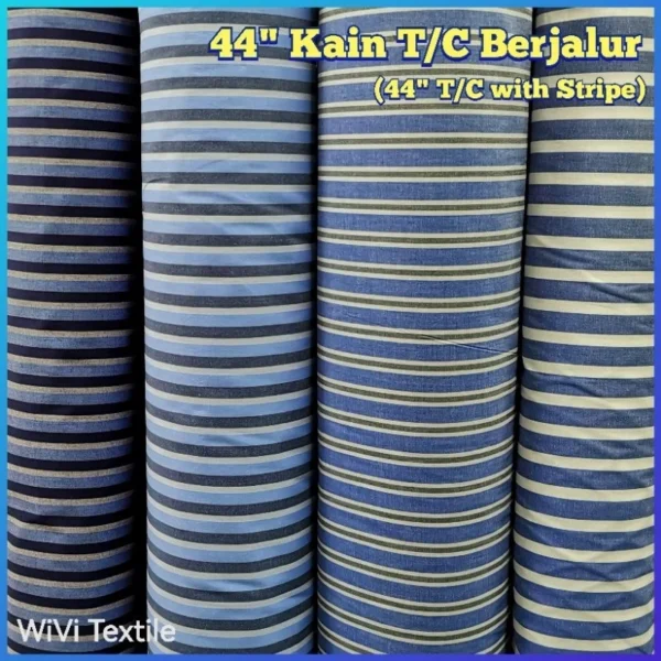44  45  T C Fabric    per meter
