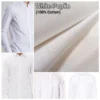 58  White Poplin    Kain Putih Poplin   Kain Cotton   per meter