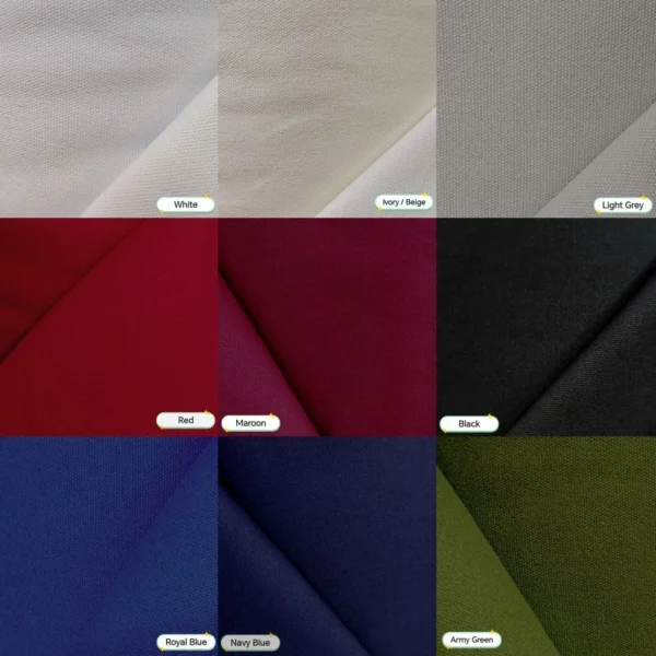 12oz Cotton Canvas 58     Kain Kanvas   per meter