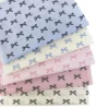 Bidang 60   Kain Cotton Twill Fabric Ribbon Bow Design Perfect for Clothing Or DIY Projects