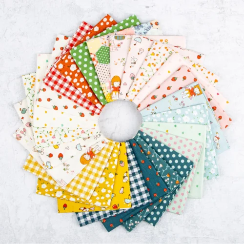 100  Cotton Minki Kim Serendipity Riley Blake fat quarter 0 22 m Patchwork Quilting Fabric