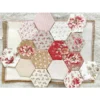 100  Cotton Fabric Floral Fabric Scrap Pack Bundle Patchwork Quilting DIY Craft Fabric