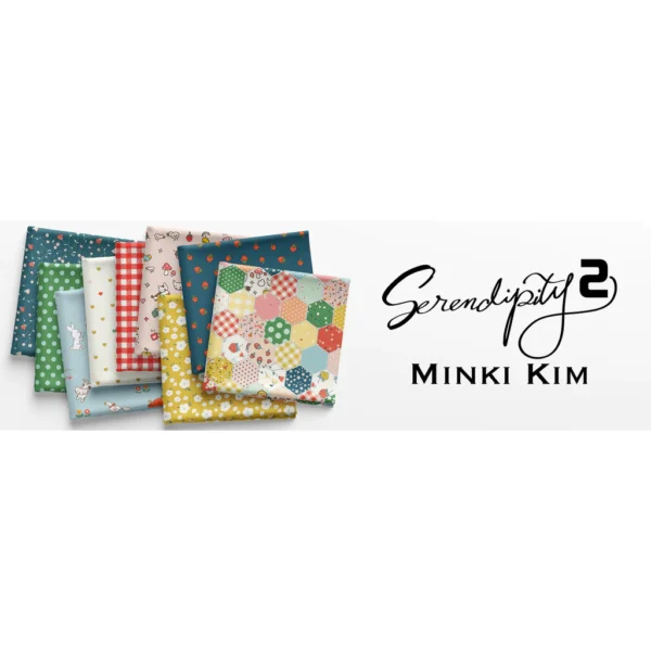 100  Cotton Minki Kim Serendipity Riley Blake fat quarter 0 22 m Patchwork Quilting Fabric