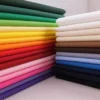 100  Cotton Solid Homespun Fabric for Patchwork Quilting DIY Craft Kain Perca