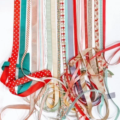 Fancy Grosgrain Ribbon 1 m Polkadot Colourful Craft Decoration Gift Wrapping Ribbon DIY